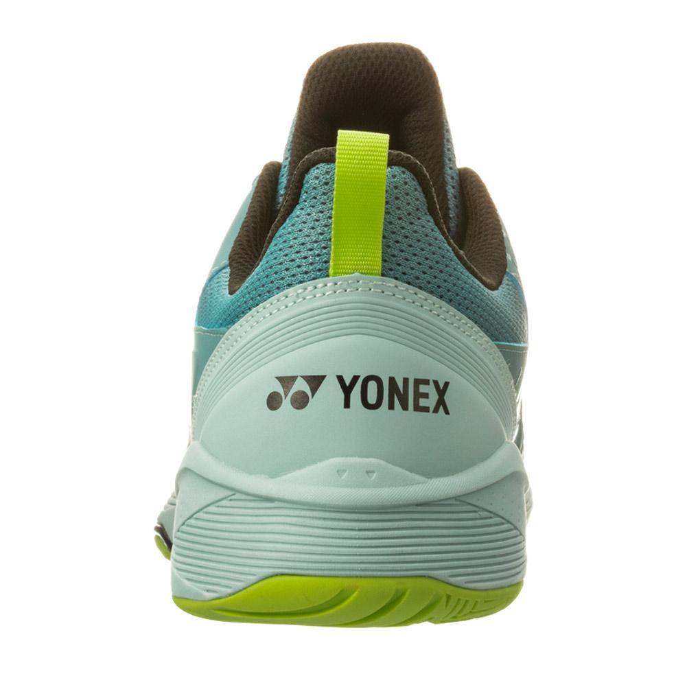 Men's Sonicage 3 Wide Tennis Shoes Smoke Blue Shoes YONEX