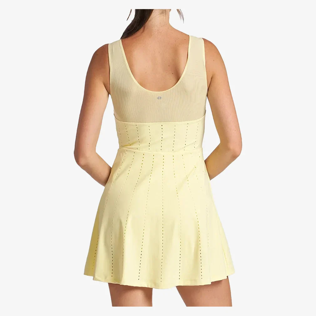 Women`s Endure Perforated Zip Tennis Dress THRIVE SOCIETE