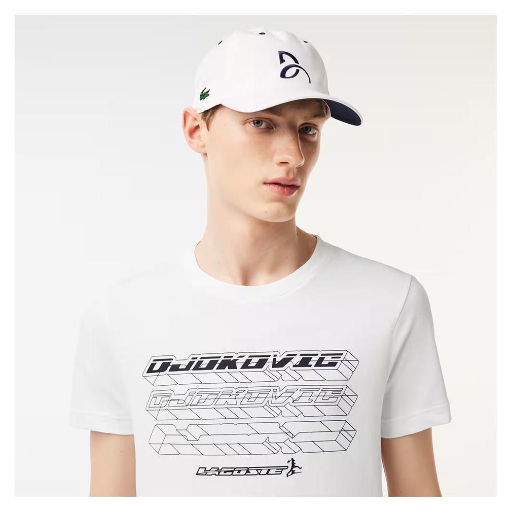 Men's Novak Djokovic Tennis T-Shirt/Cap Bundle Other LACOSTE