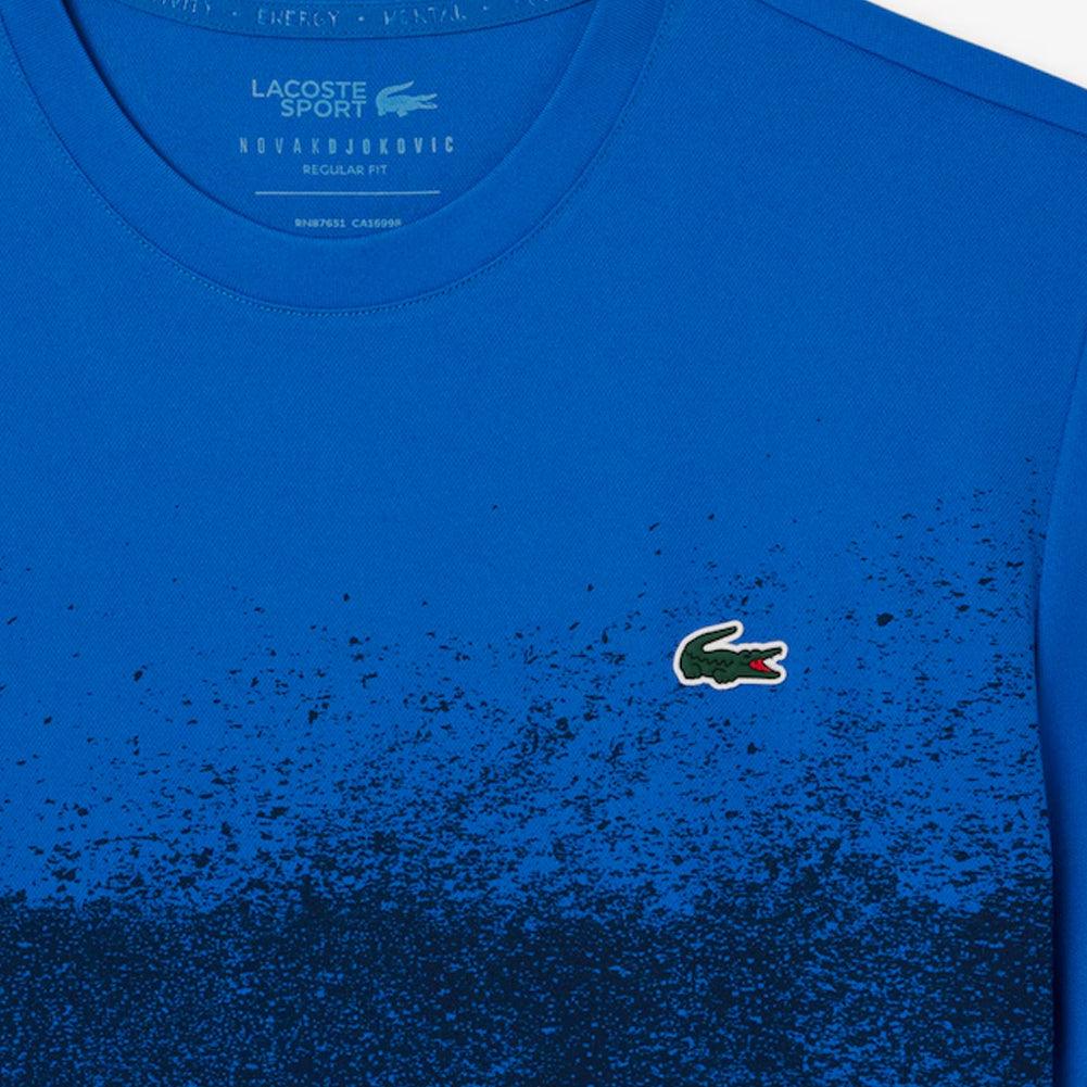 Men`s Novak Djokovic Ultra Dry Fan Tennis Crew LACOSTE