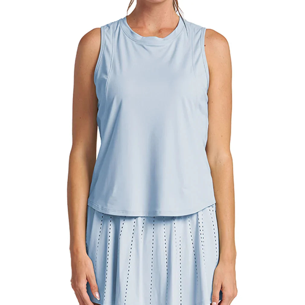 Women`s Performance Tennis Tank Bay Blue THRIVE SOCIETE XS Blue