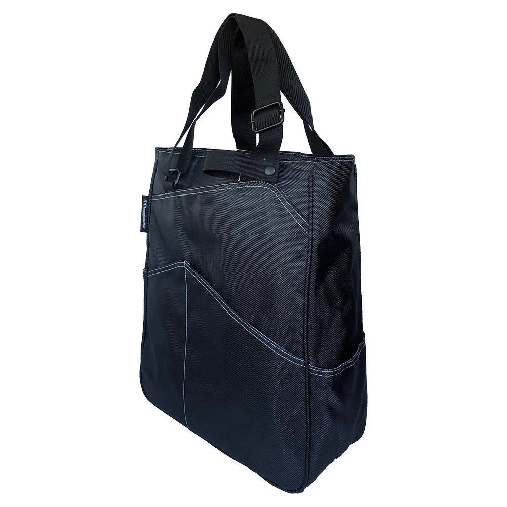 Maggie Mather Tennis Black Totes Promotions MAGGIEMATHER