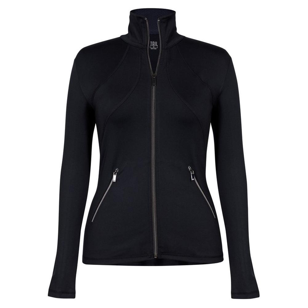 Women's Rachel Tennis Jacket Onyx Womens Apparel TAIL