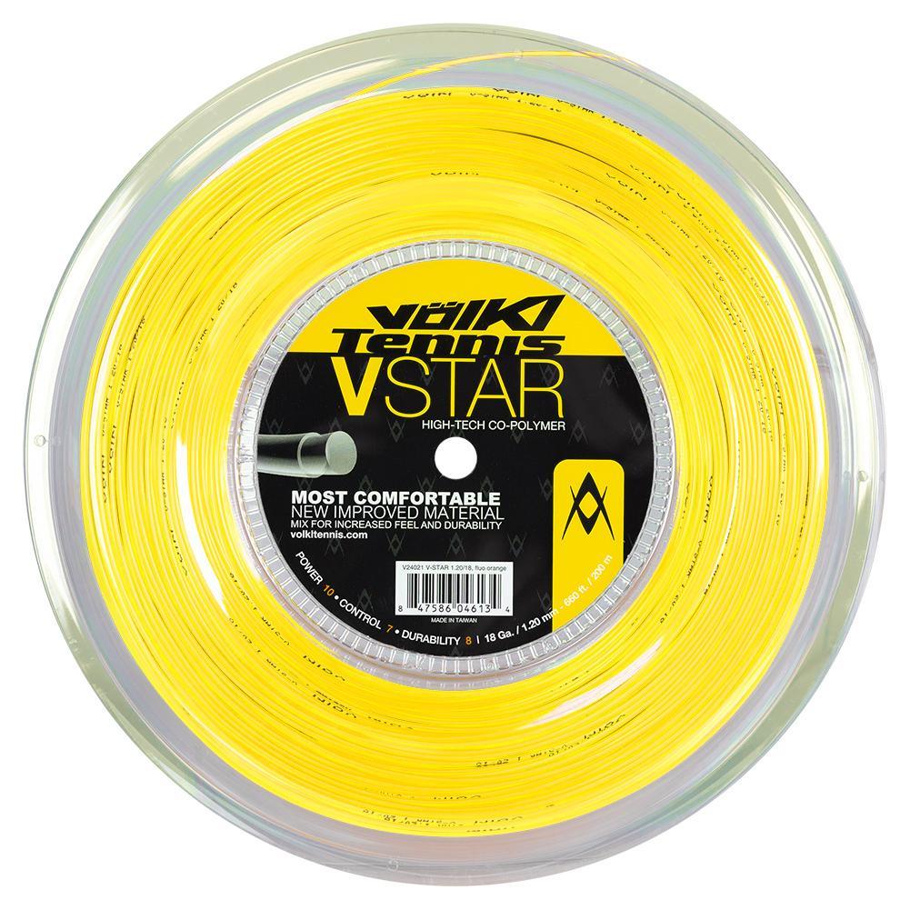 V-Star Tennis String Reel Neon Yellow Strings VOLKL