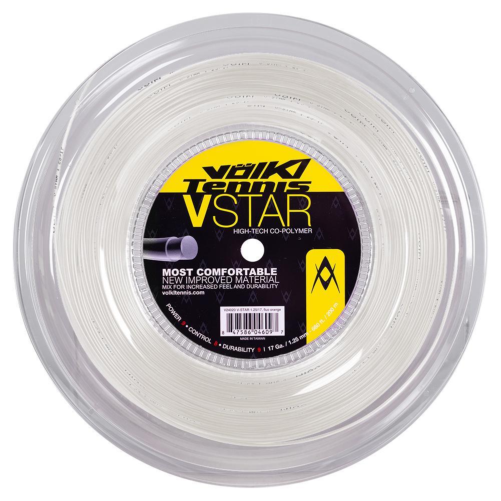 V-Star Tennis String Reel White Strings VOLKL