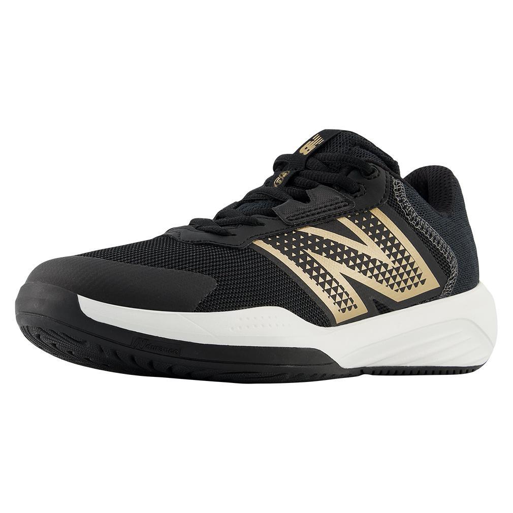 Women's 696v6 D Width Tennis Shoes Black and White Womens Shoes NEW BALANCE