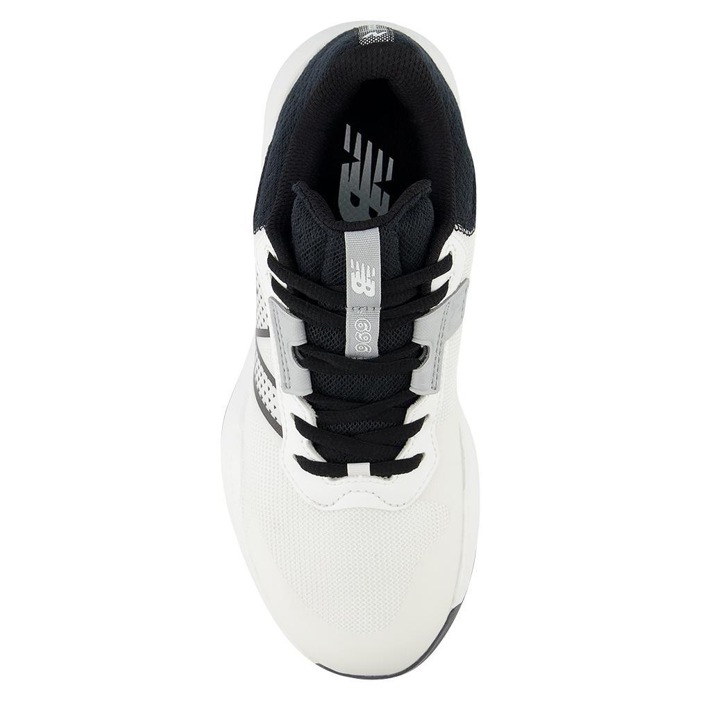 Women's 696v6 D Width Tennis Shoes White and Black Womens Shoes NEW BALANCE