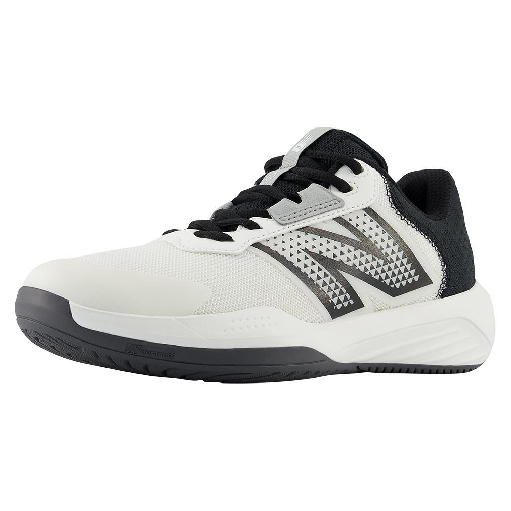 Women's 696v6 D Width Tennis Shoes White and Black Womens Shoes NEW BALANCE