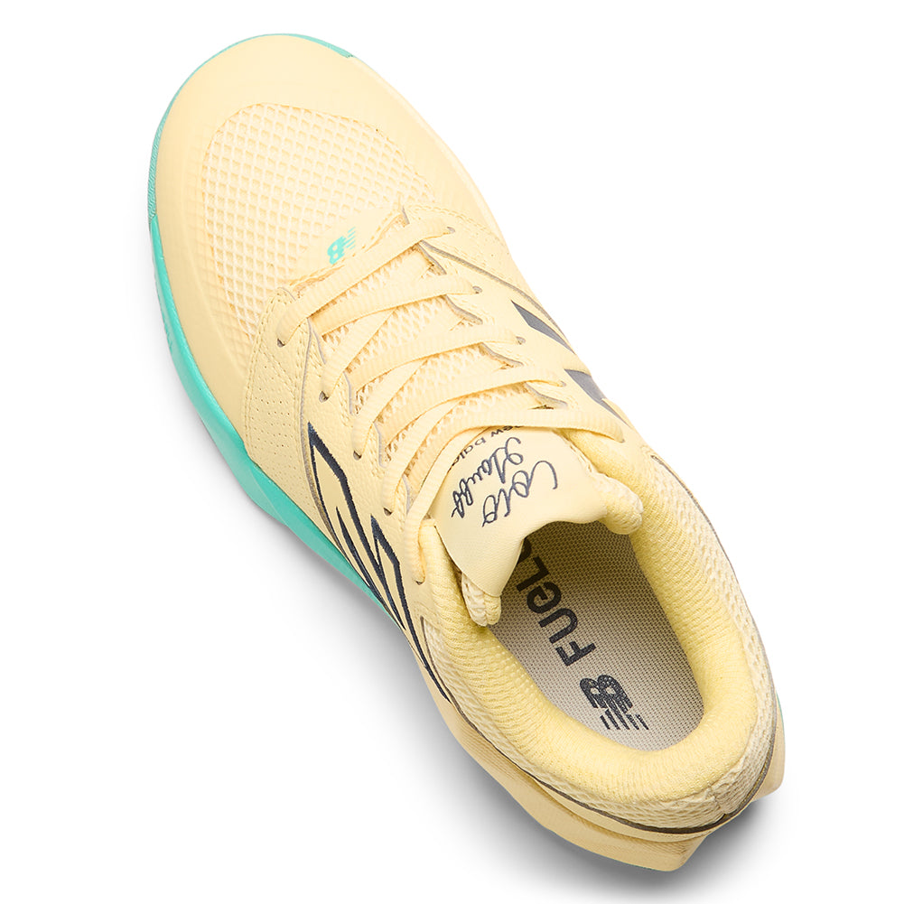 Women`s FuelCell Delray B Width Tennis Shoes Parchment NEW BALANCE