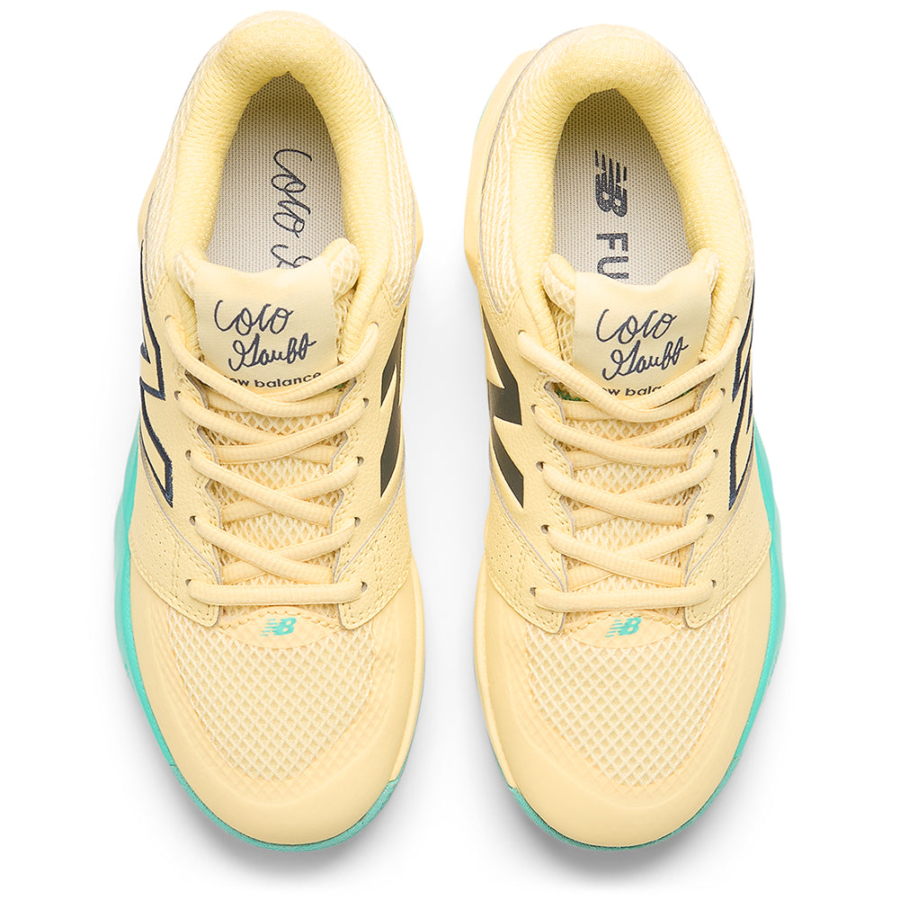 Women`s FuelCell Delray B Width Tennis Shoes Parchment NEW BALANCE