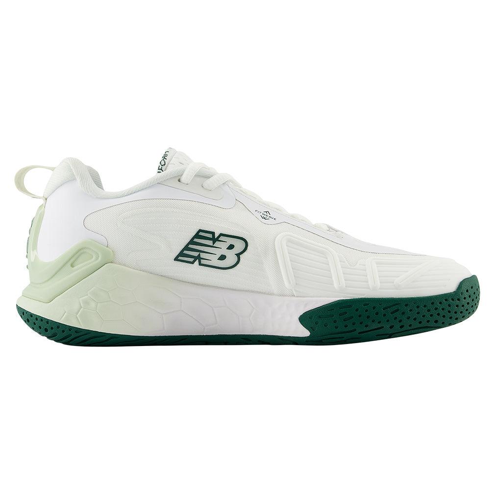Women`s Fresh Foam X CT-Rally B Width Tennis Shoes White and Marsh Green NEW BALANCE