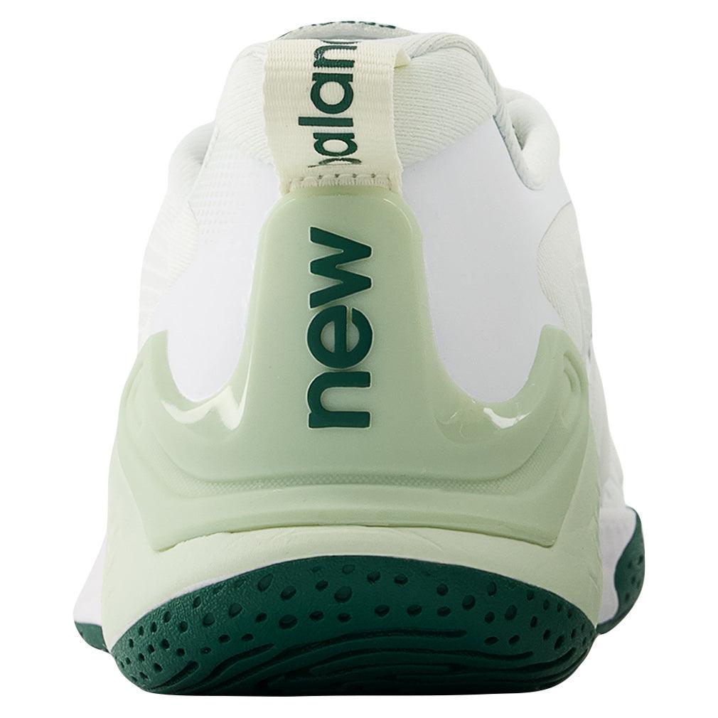 Women`s Fresh Foam X CT-Rally B Width Tennis Shoes White and Marsh Green NEW BALANCE