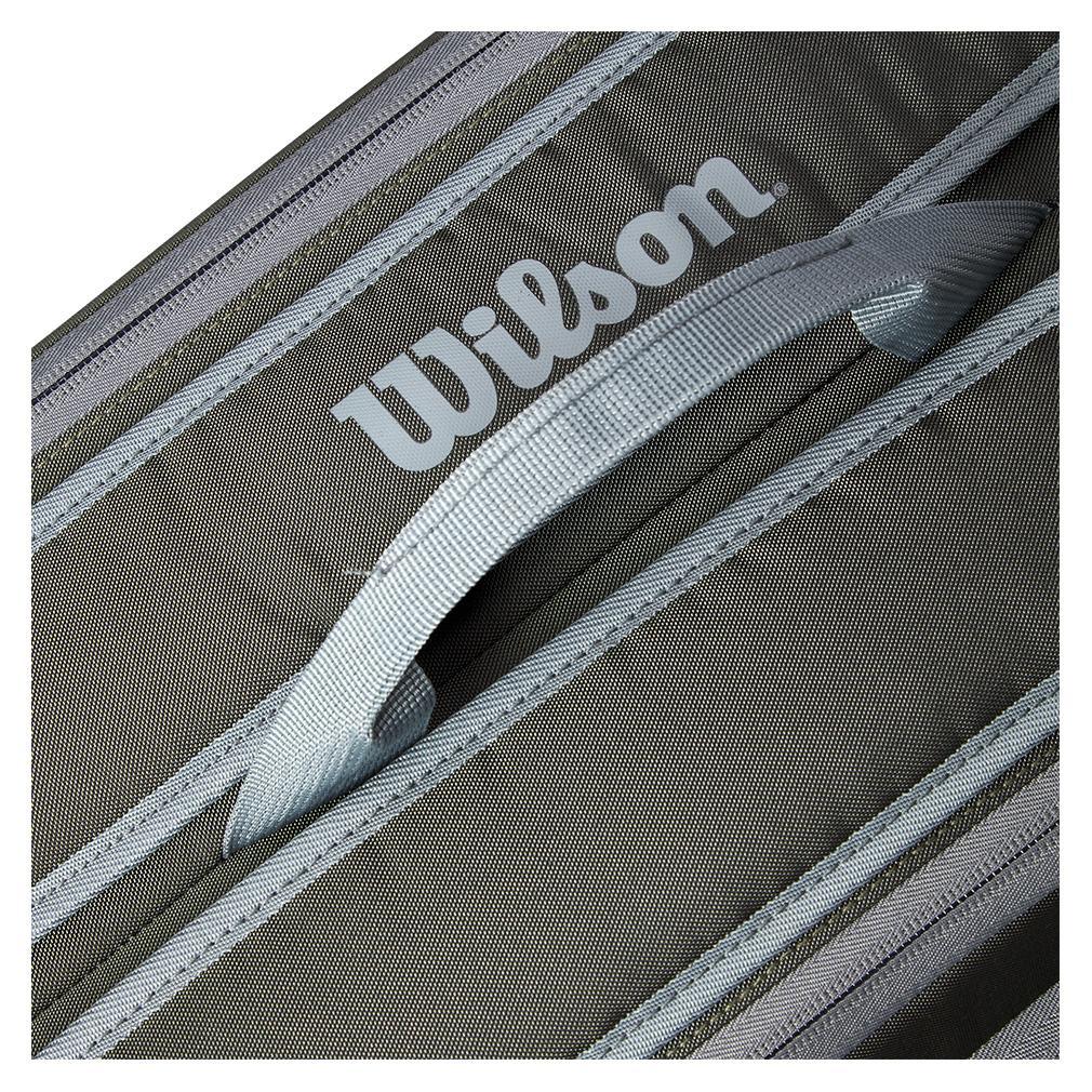 Tour 6 Pack Tennis Racquet Bag Dark Green Gifts WILSON