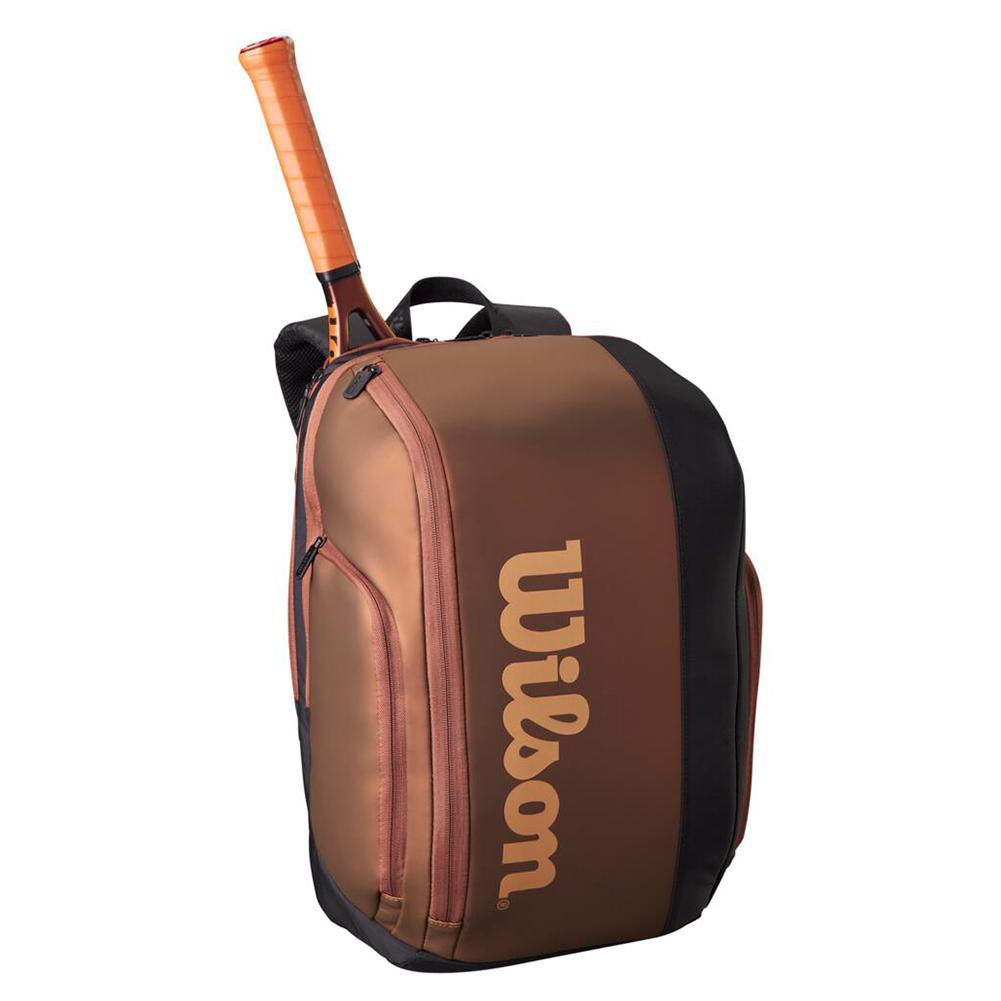 Pro Staff v14.0 Super Tour Tennis Backpack Desert Bronze Tournament Gear WILSON
