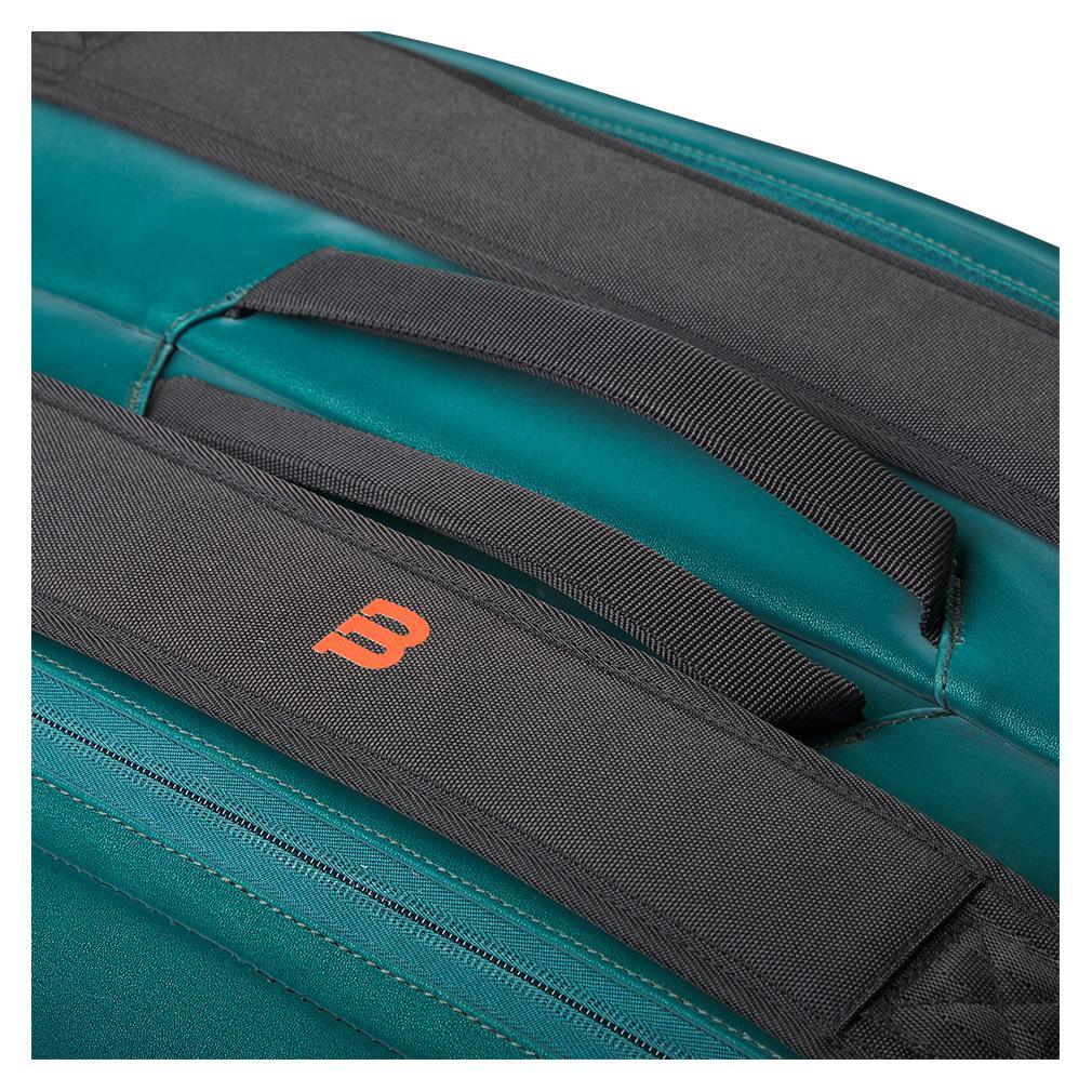 Blade Super Tour 9 pack V9 Tennis Bag Green Tournament Gear WILSON