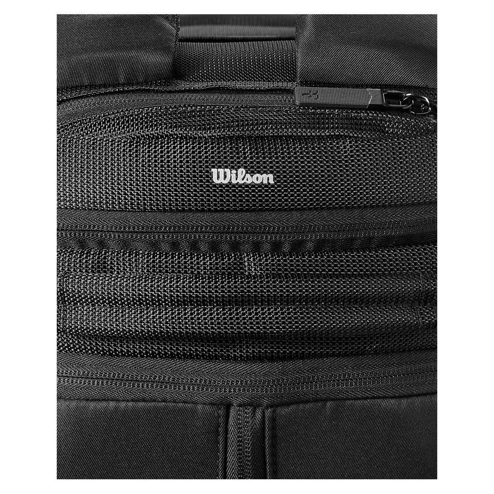 RF Tennis Backpack Black SHOP BY PLAYER WILSON
