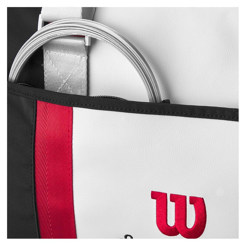 Courage Collection Small Tennis Duffle Black and White BAGS WILSON