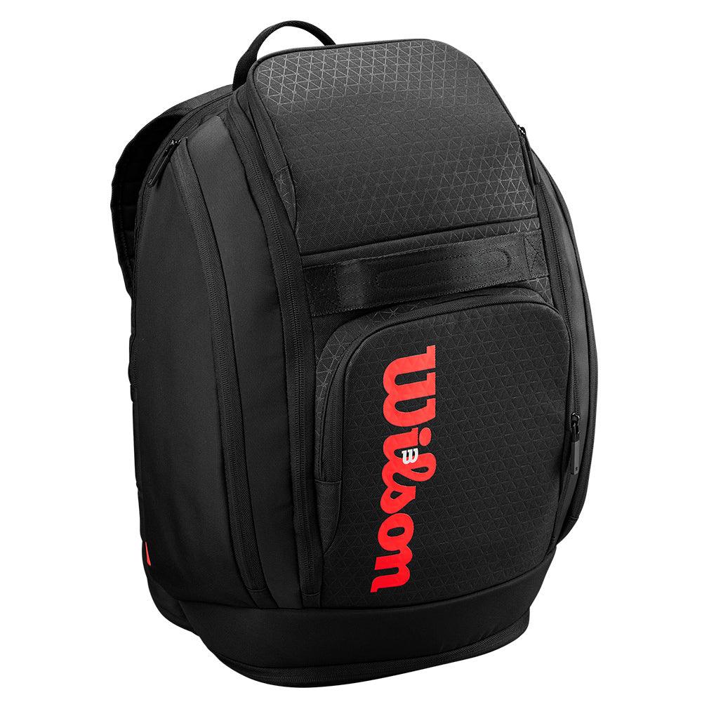 Clash V3 Tennis Backpack Black and Infrared WILSON ONE_SIZE
