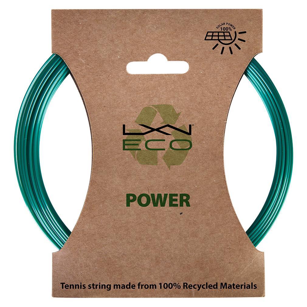 Eco Power 125 Tennis String Teal Strings LUXILON