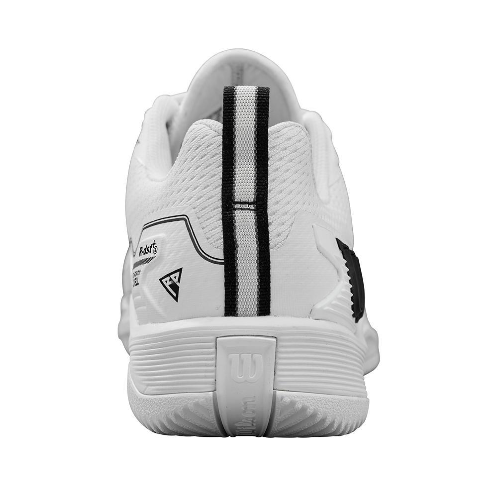 Men's Rush Pro 4.5 Tennis Shoes White and Black Tournament Gear WILSON