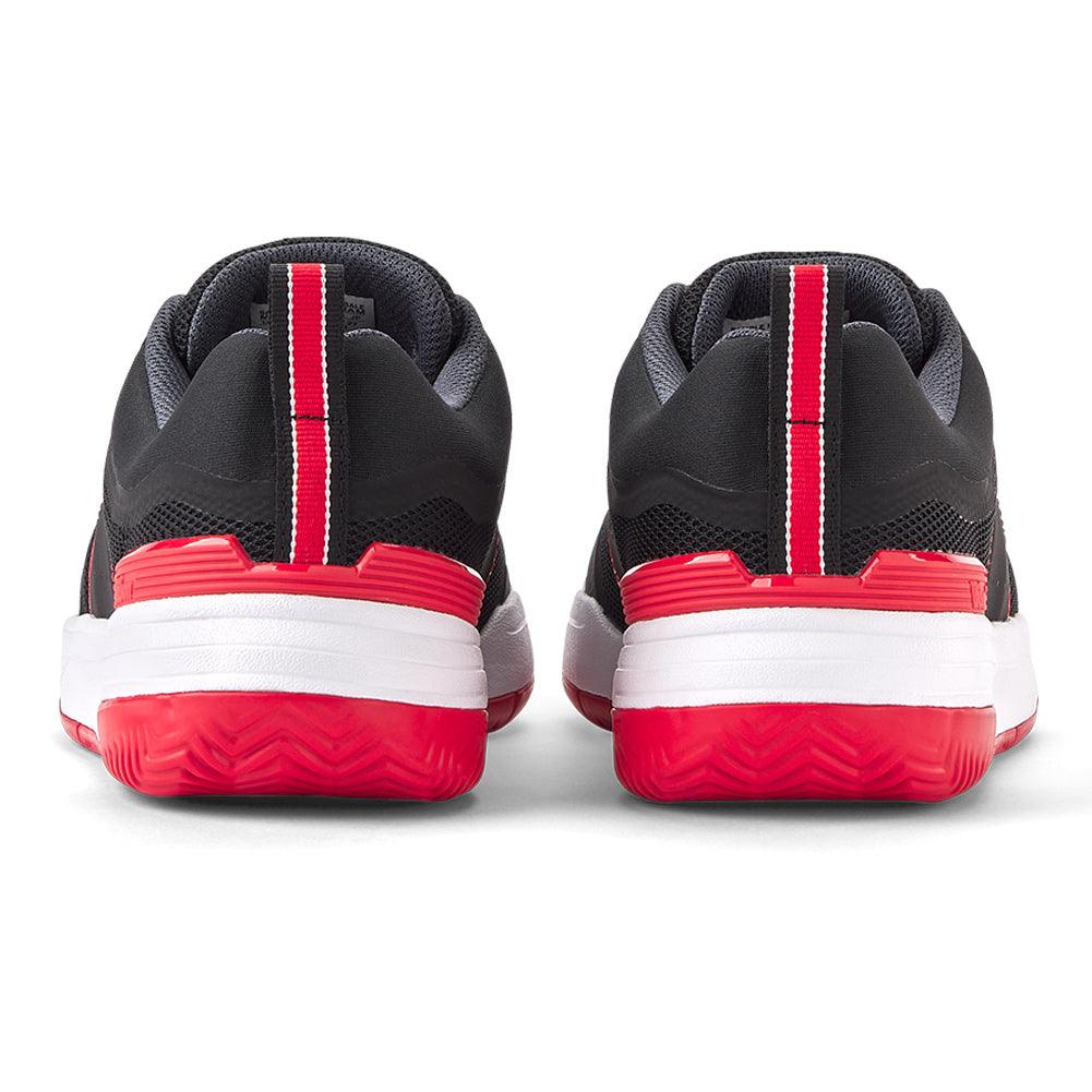 Men`s Pickle Pro Pickleball Shoes Black and Infrared WILSON