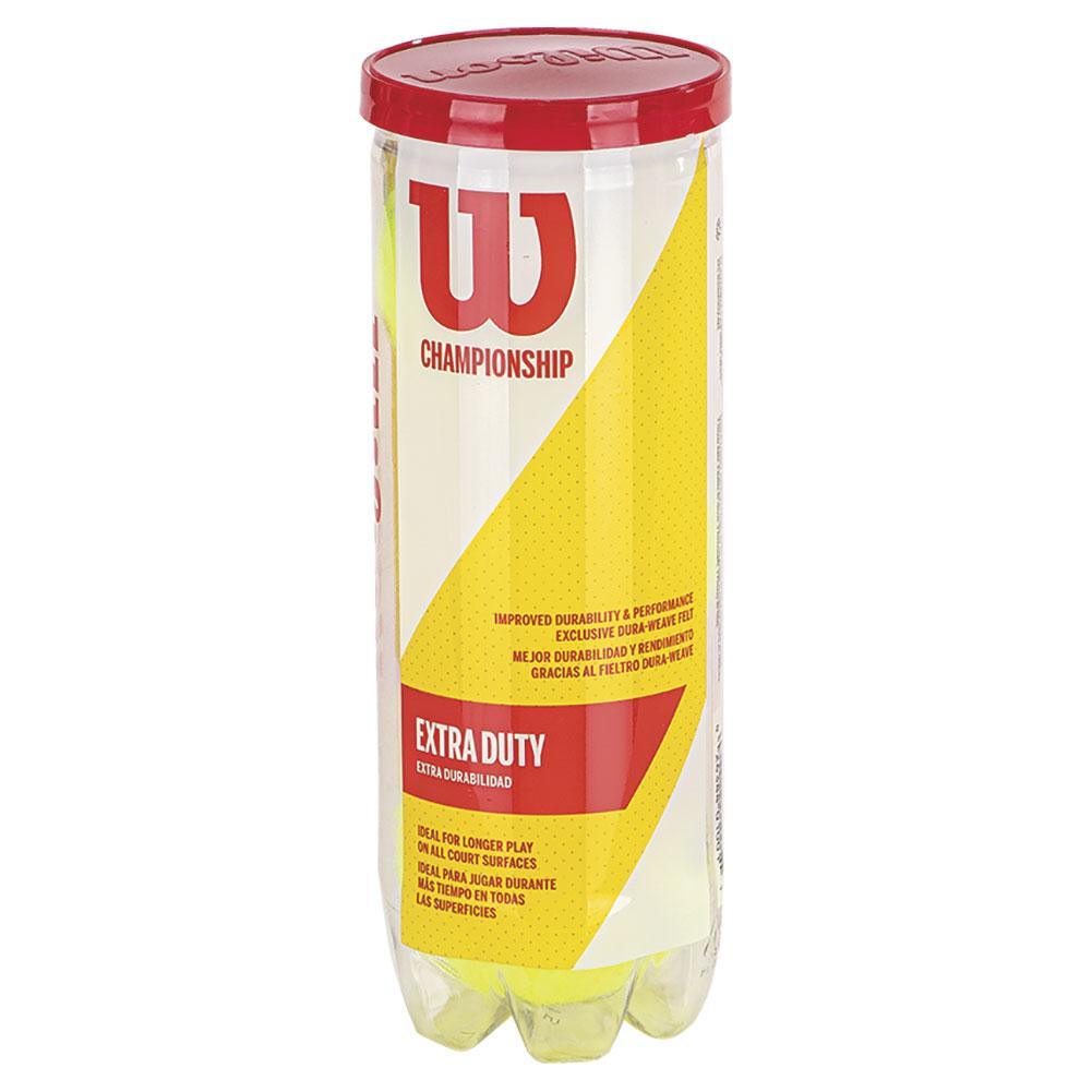 Championship Extra Duty Tennis Ball Case Tennis Balls WILSON
