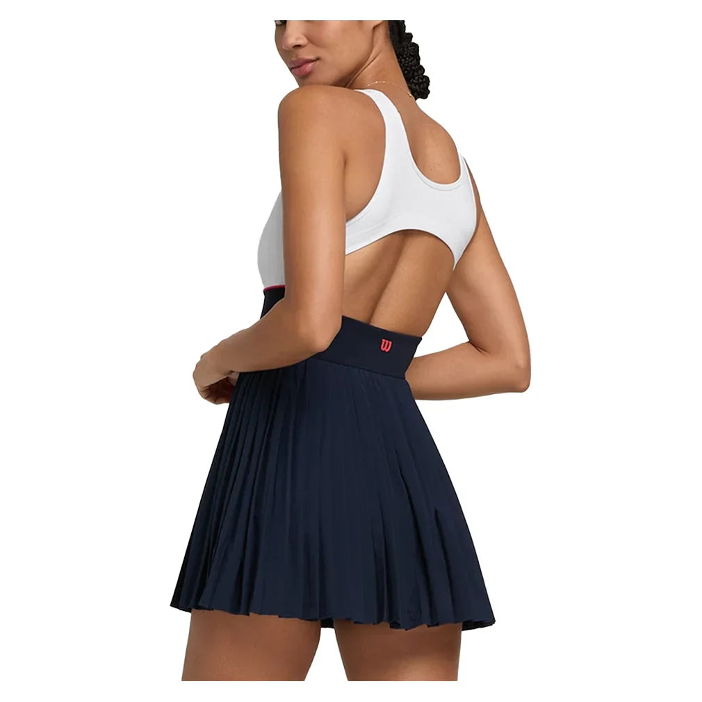 Women`s Sportif Tennis Dress Classic Navy WILSON