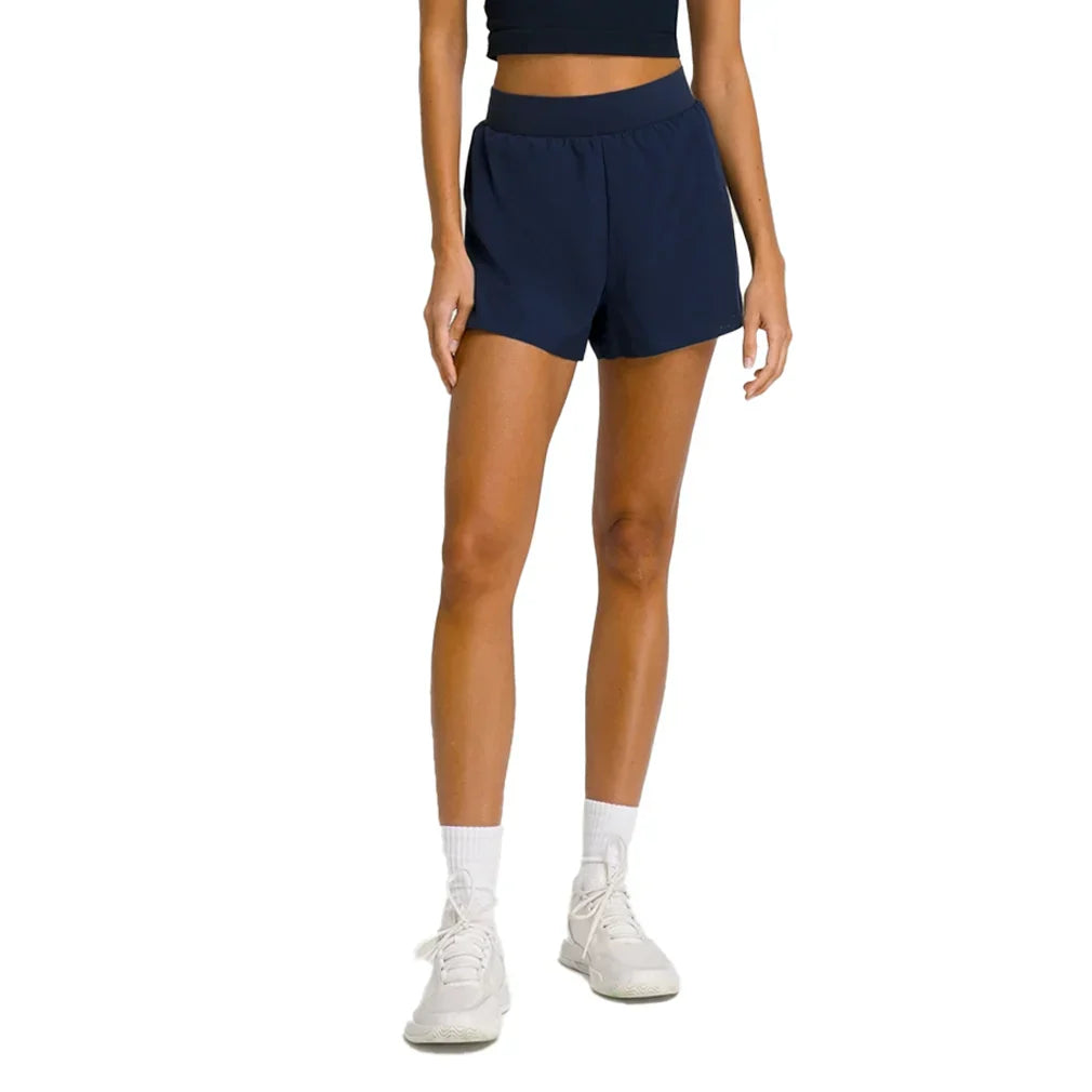 Women`s Ellyn Tennis Short Classic Navy and Field Green WILSON