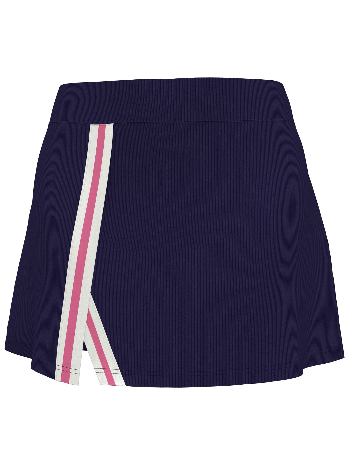 15" Ribbed Color Block Golf Skort (Peacoat)