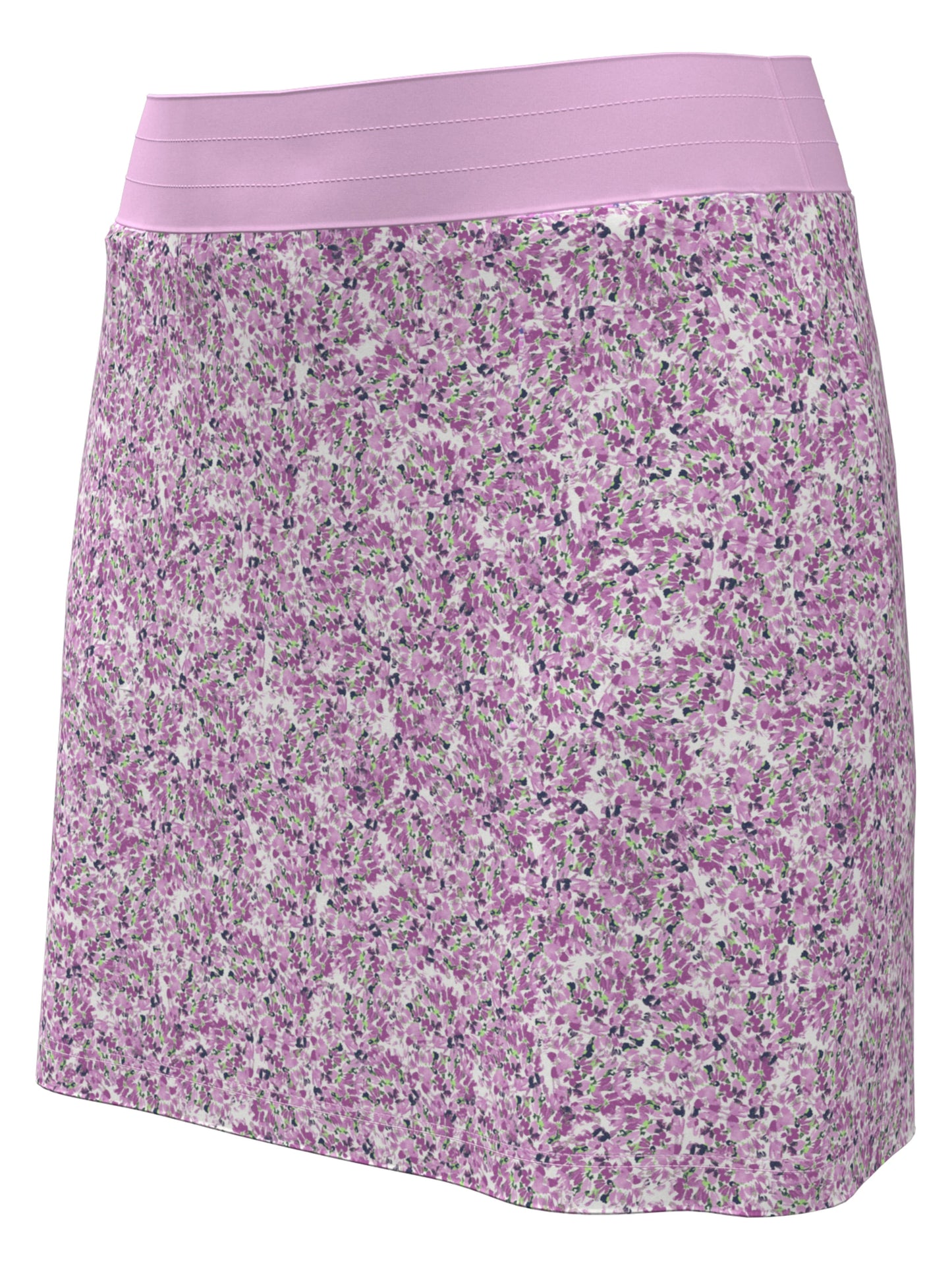 Women's 16" Mini Floral Print Color Block Golf Skort