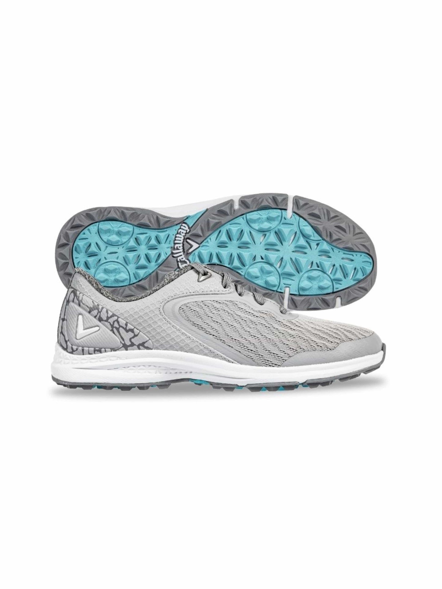 Womens Coronado V2 Spikeless Golf Shoes (Grey)