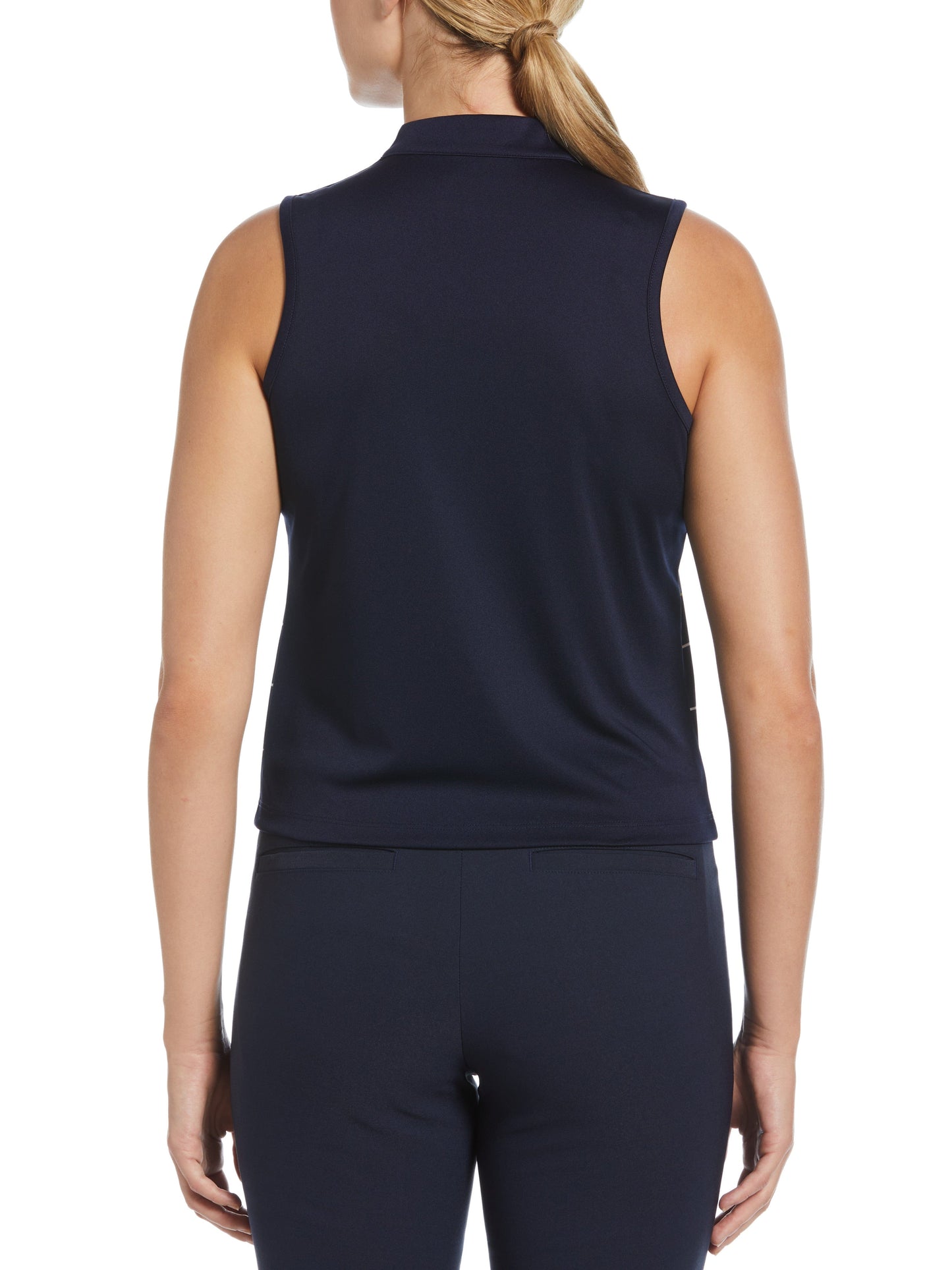 Women's Energy Stripe Half Zip Crop Golf Shirt