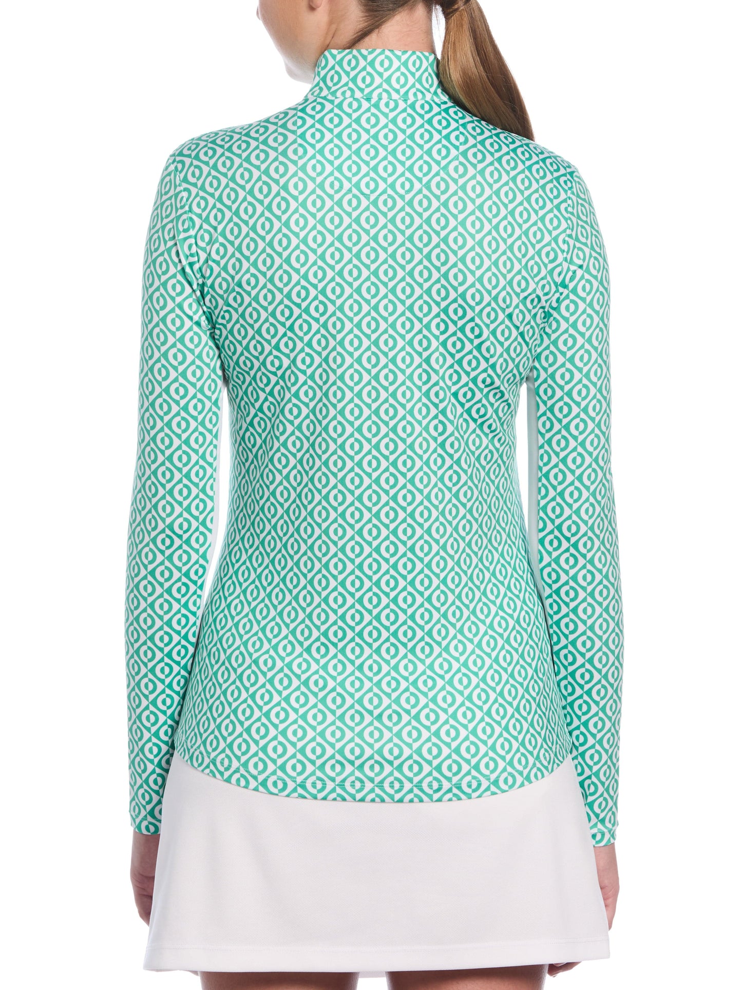 Women's Geo 1/4 Zip Sun Protection