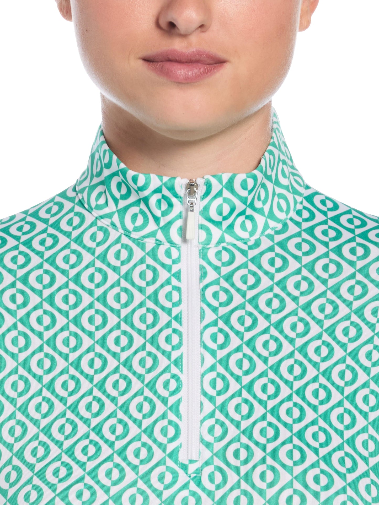 Women's Geo 1/4 Zip Sun Protection