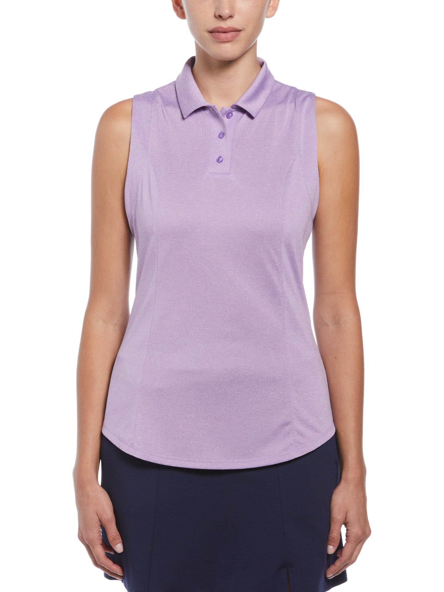 Heather Golf Polo (English Lavender Htr)