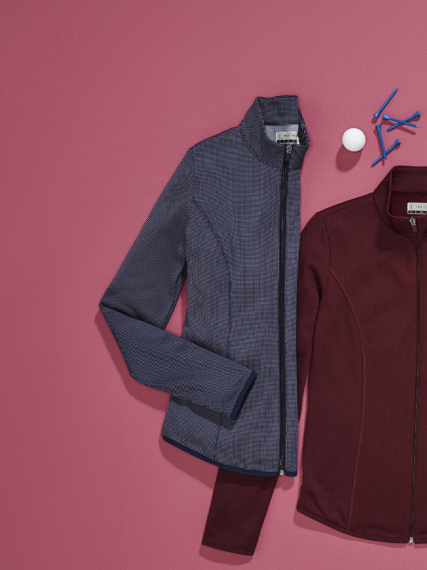 Women's Midweight Layering Full Zip Golf Jacket