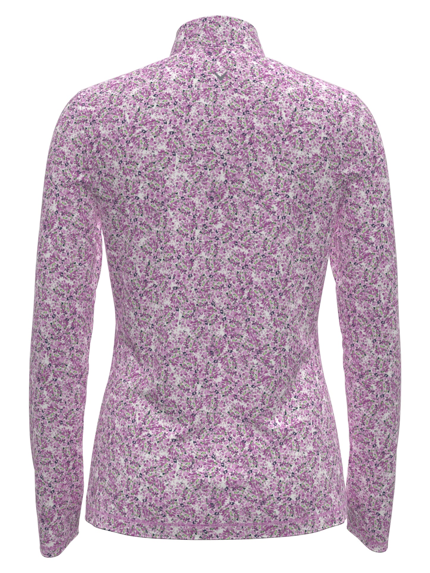 Women's Mini Floral Printed Polo