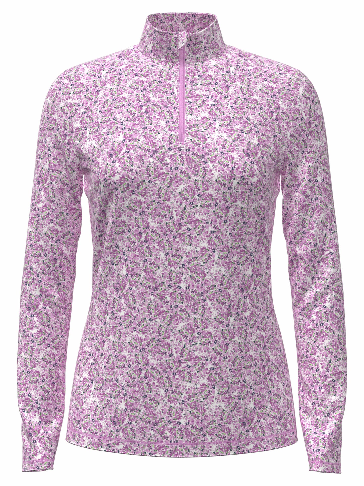 Women's Mini Floral Printed Polo