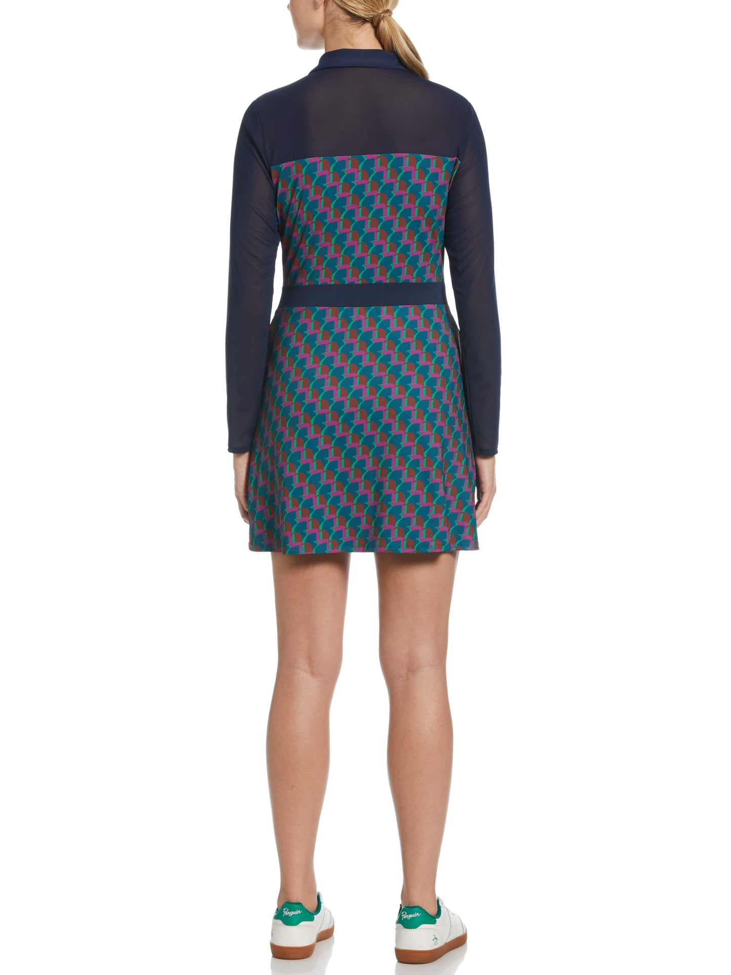 Women's Penguin Print Dress