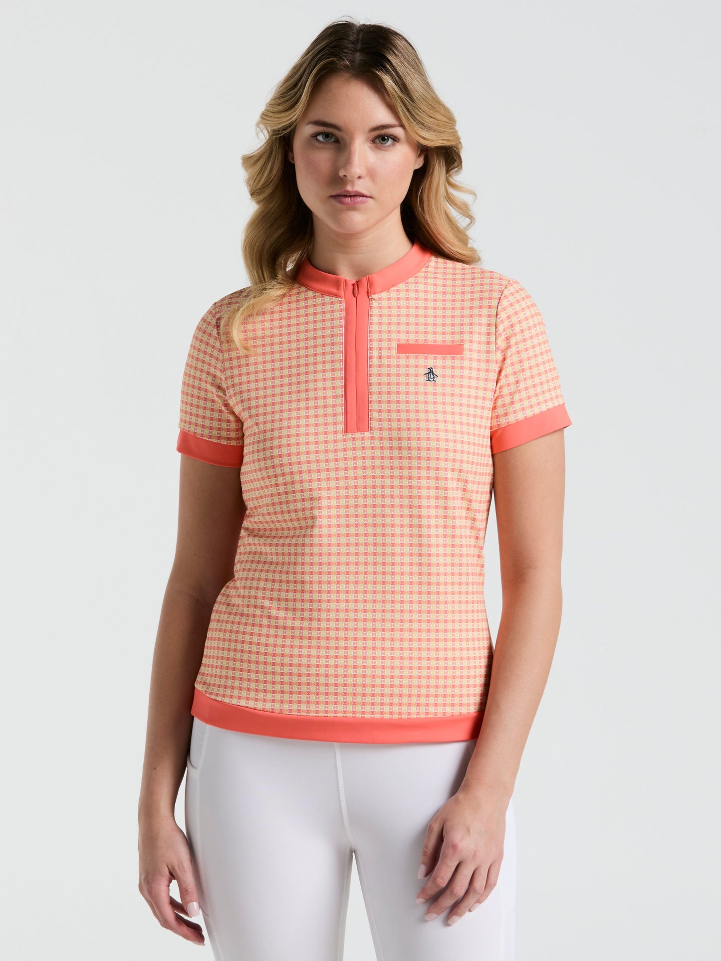 Women's Petes Bow Tie Coloe Block Polo