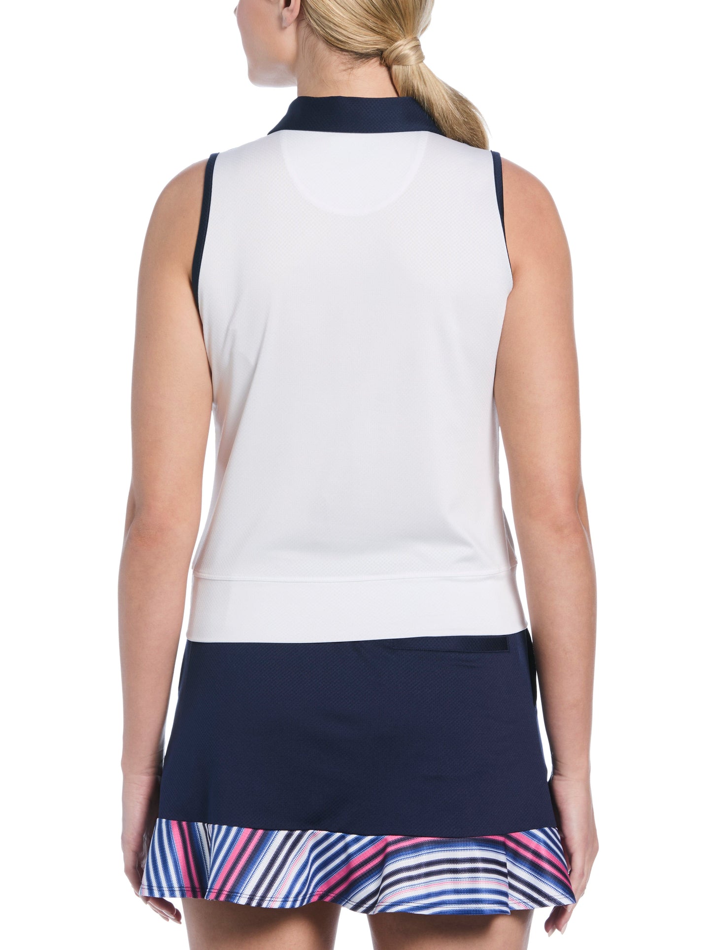 Women's Placed Stripe Golf Polo