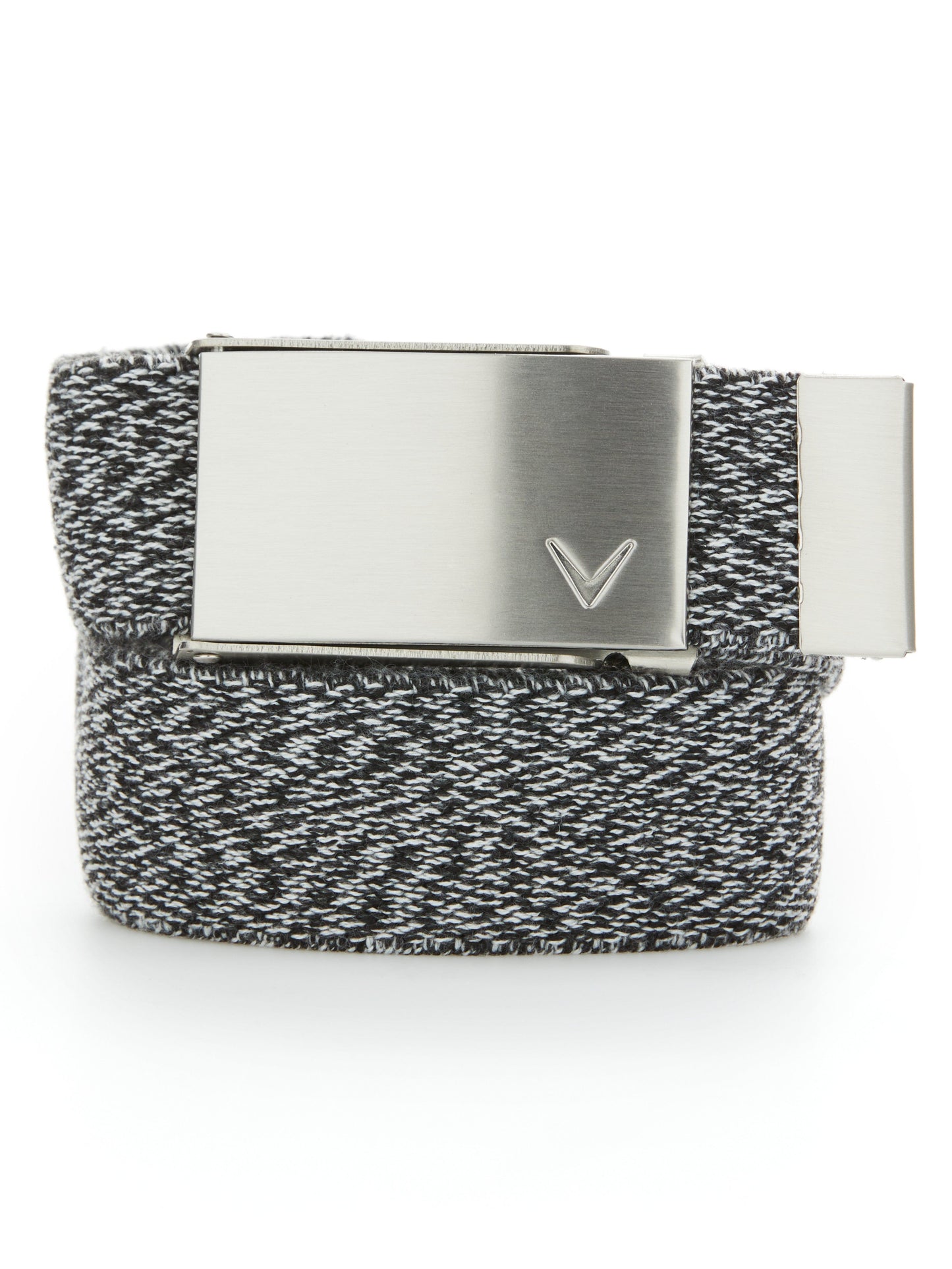 Ladies Stretch Webbed Belt (Black Heather)