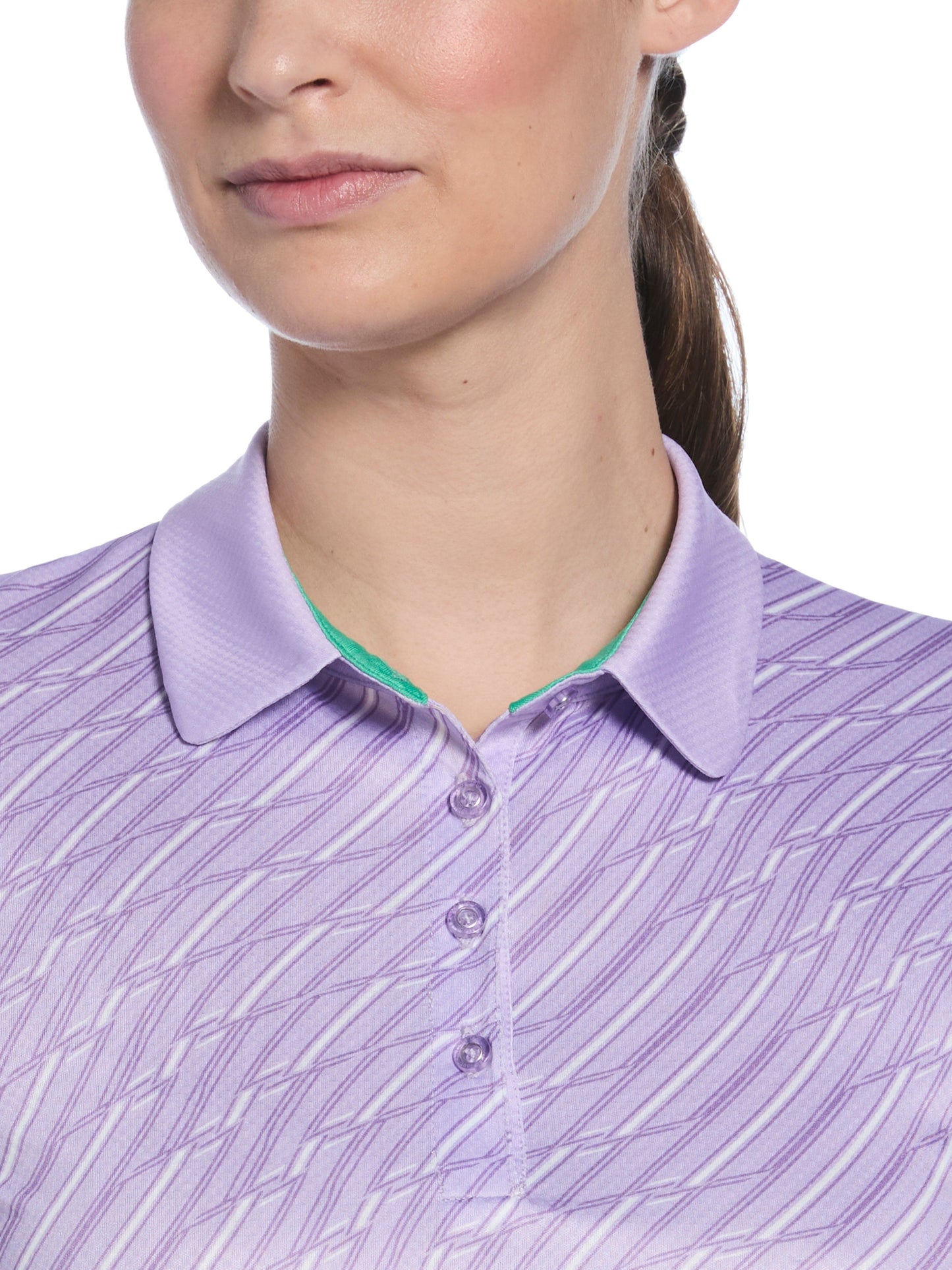 Women's Wave Stripe Polo