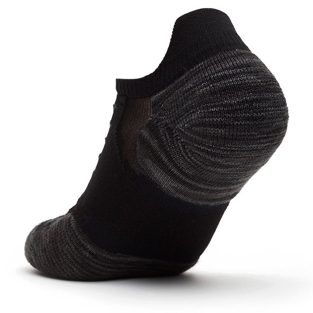 Experia Techfit Light Cushion No Show Tennis Socks Black Socks THORLO