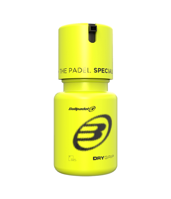 Bullpadel Dry Grip Gel Bottle Yellow Court & Training Bullpadel