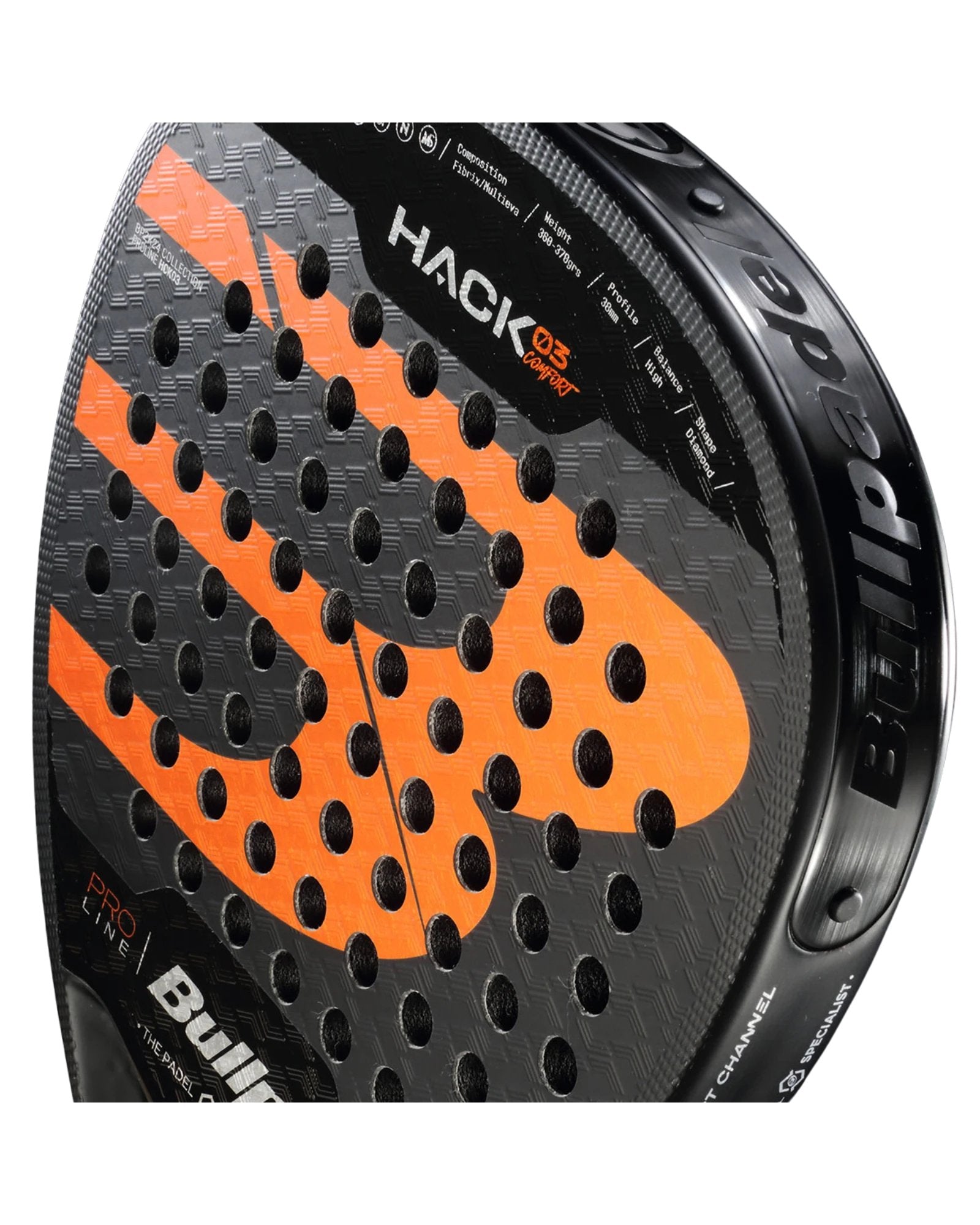 Bullpadel Hack 03 Comfort 2024 Padel Racket Padel Racket Bullpadel