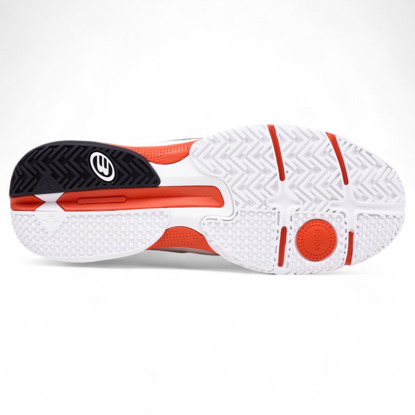 BULLPADEL HYBRID FLY 25V Black and White Padel Shoes Padel Shoes Bullpadel