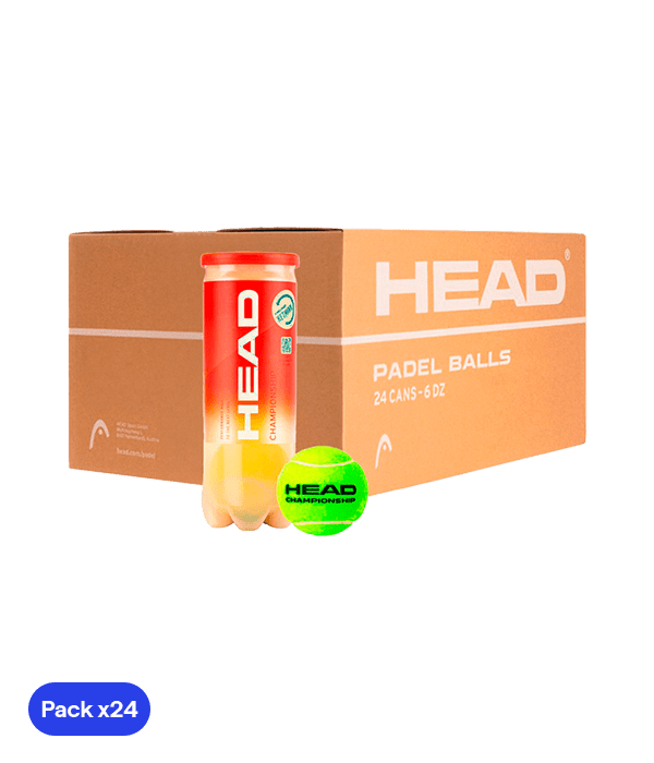 HEAD Championship Padel Balls Box (Pack x24) Padel Balls Head