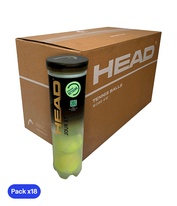 HEAD Tour Padel Balls Box (x4)(Pack x18) Padel Balls Head