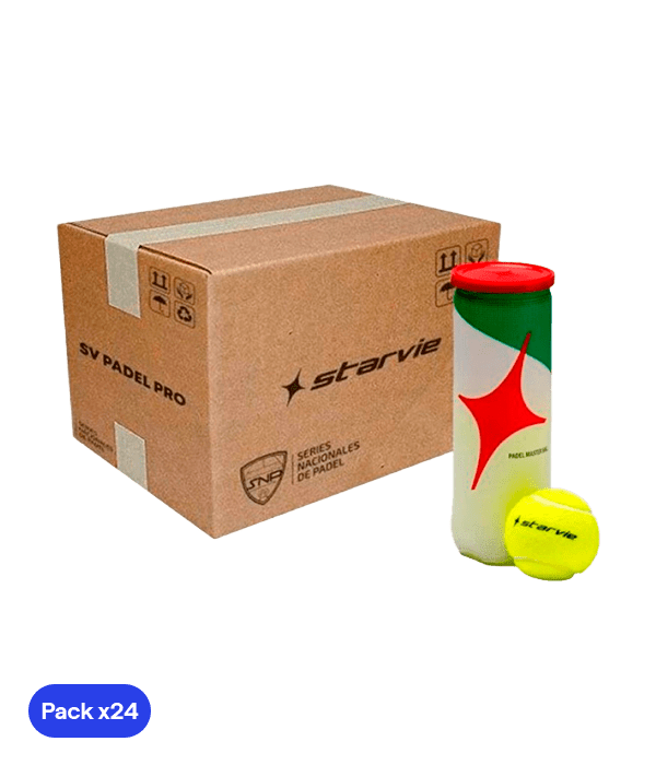 Starvie Padel Master (Pack x24) Balls Box Padel Balls Star Vie